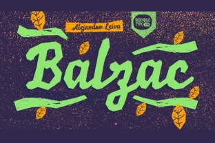 Balzac: An Ornamental Font Built for Elegant Branding