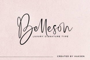 Belleson Script: A Luxurious Font for Fancy Designs