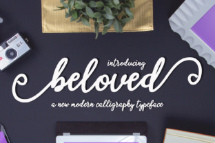 Beloved Script: A Handwritten Typeface for Thoughtful Editorial Design