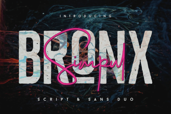 Bronx Simpul Duo: A Typeface Duo for Polished Publications