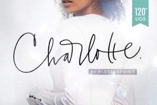 Charlotte Script: A Stylish Font for Editorial Design