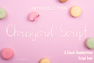 Chrisyard Script: Elegant Font for Business