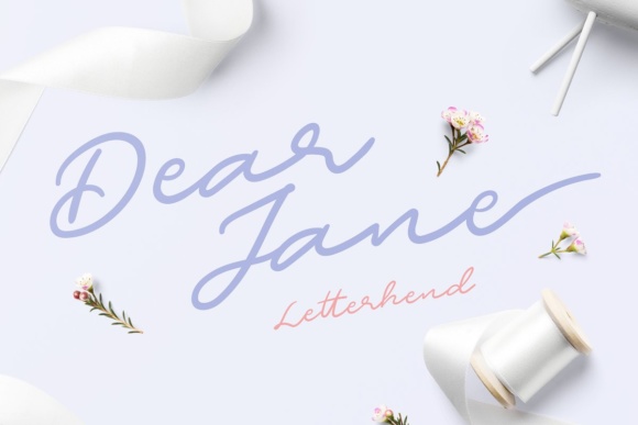 Dear Jane Script: A Handwritten Font for Standout Visuals