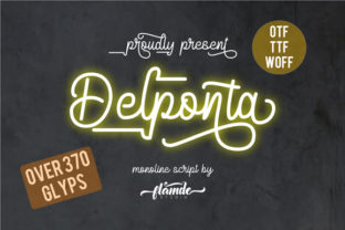 Delponta Script: A Font for Creative Campaigns