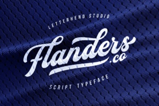 Flanders Script: A Bold Script Font for Stronger Campaign Visuals