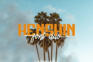 Henshin Duo: A Versatile Font Pairing for Handmade Products and Craft Projects