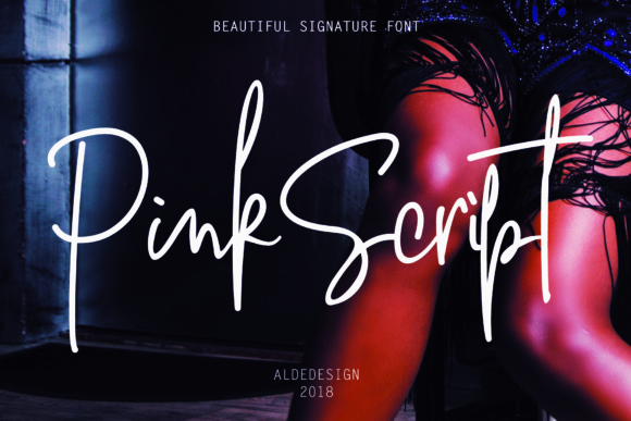 Pink Script: A Handwritten Font That Feels Genuinely Natural
