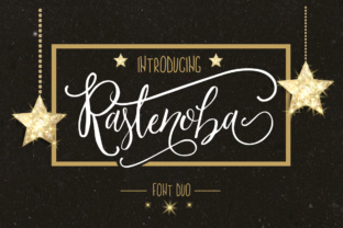 Rastenoba Script: Elegant Font for Campaigns