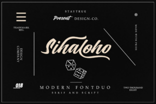 Sihaloho: A Bold Font Duo for Editorial Design and Publishing