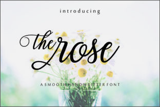 The Rose Script: Elegant Handwritten Type