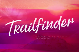 Trailfinder Font: A Crafters Guide to Bold Brush Script Design
