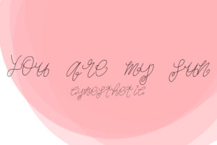You Are My Sun: A Decorative Script for Scroll-Stopping Visuals